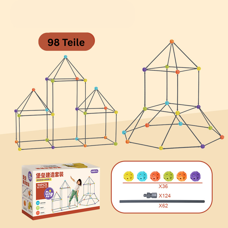 Kinder Höhlenbau-Set