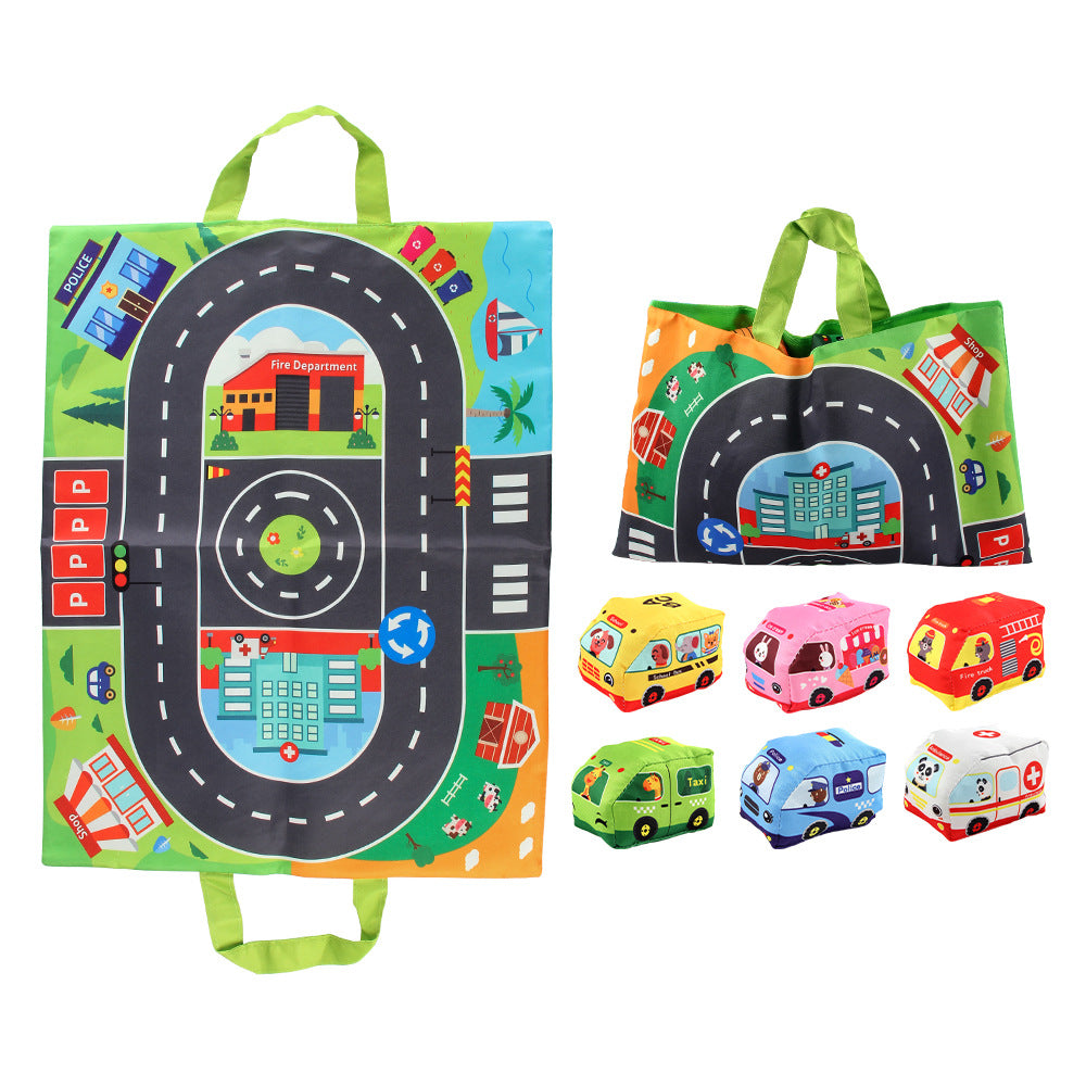 Weiches Auto/Tier-Spielzeug-Set