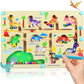 Magnet Puzzle aus Holz