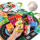 Weiches Auto/Tier-Spielzeug-Set