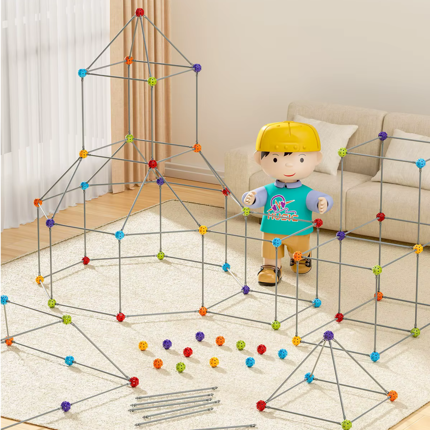Kinder Höhlenbau-Set