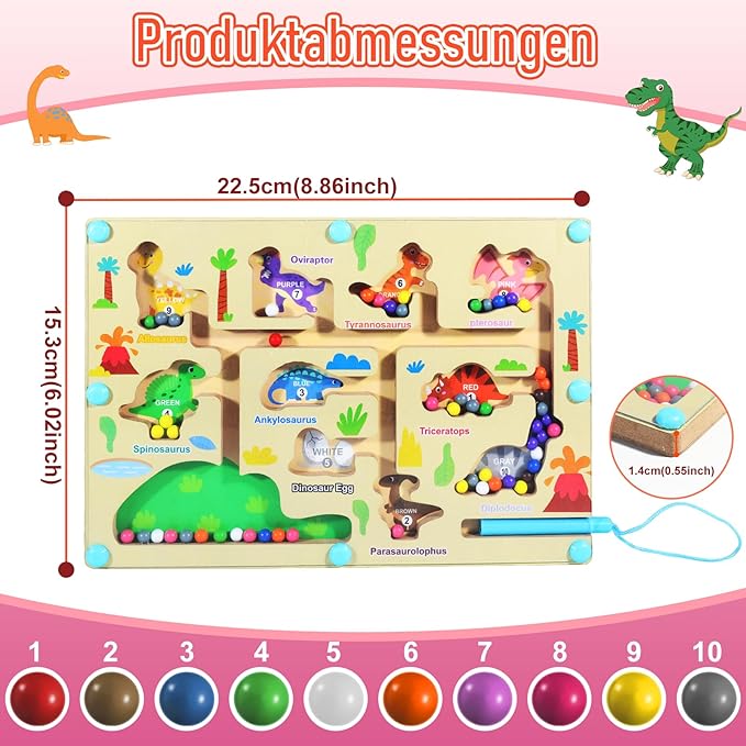 Magnet Puzzle aus Holz