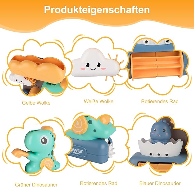 Badespielzeug Dinosaurier
