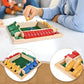Würfelspiel aus Holz - für 2–4 Spieler, Lern- & Familienspiel