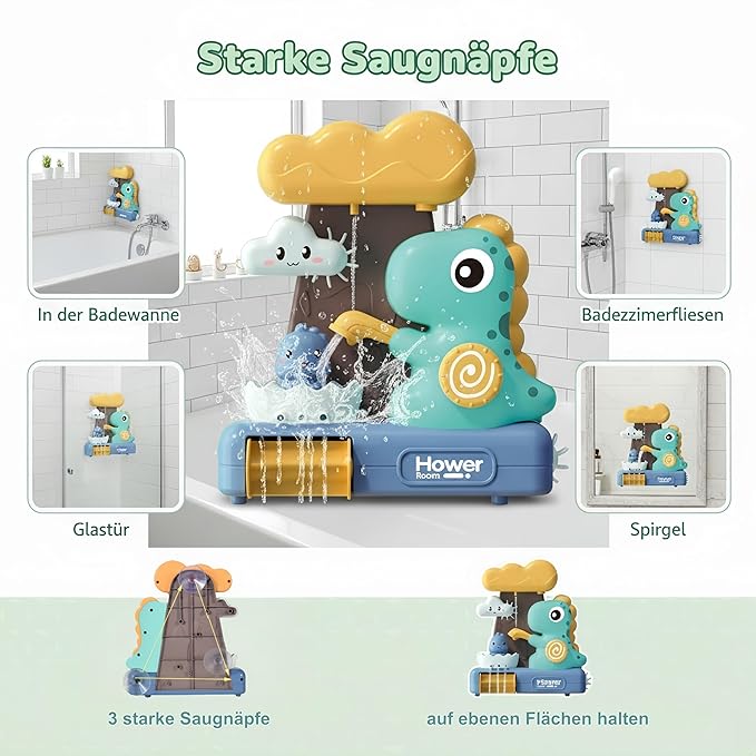 Badespielzeug Dinosaurier