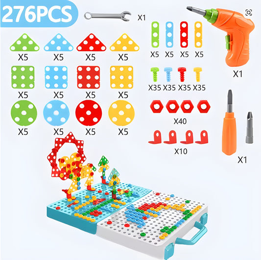 Montessori Bohrmaschinen-Kasten