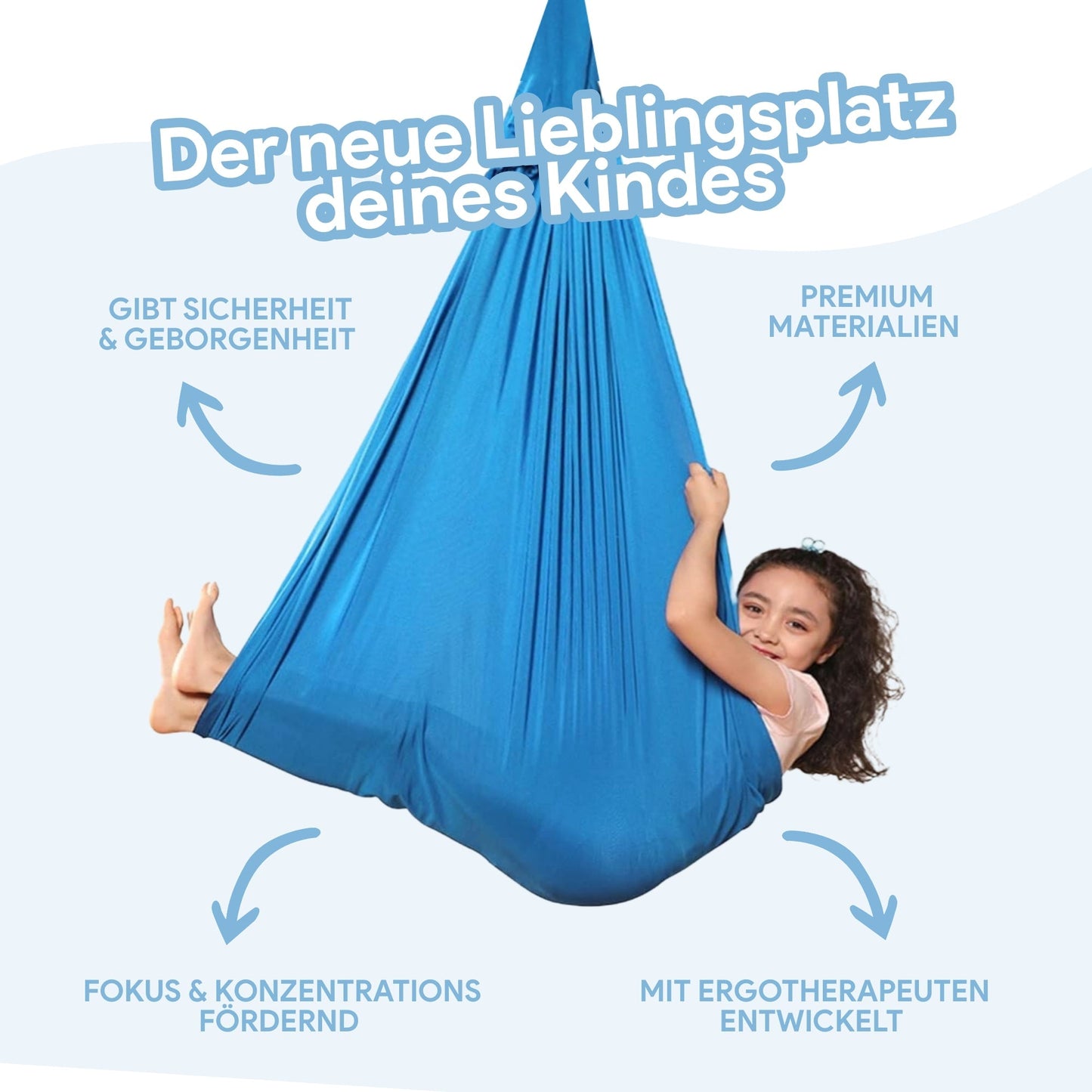 Therapieschaukel für Kinder – Fördert Balance, Motorik & Entspannung