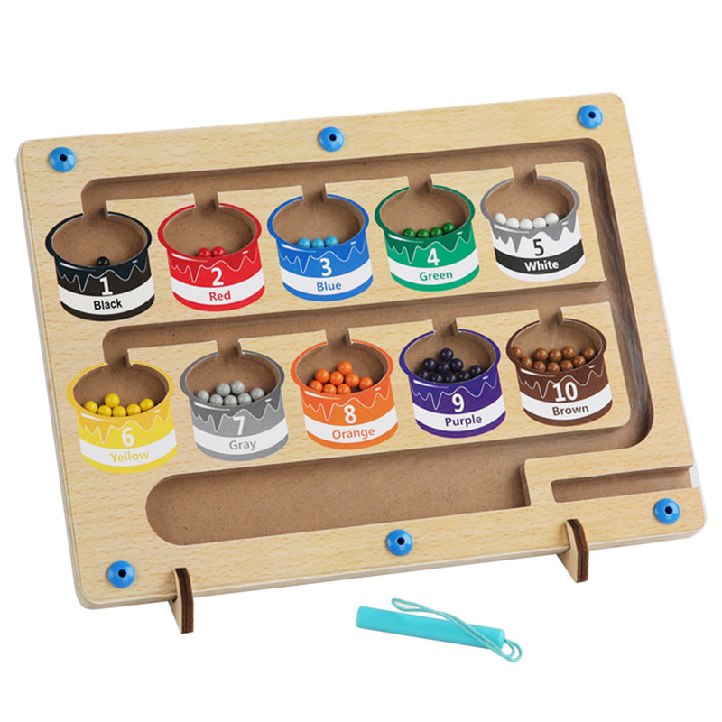 Magnet Puzzle aus Holz