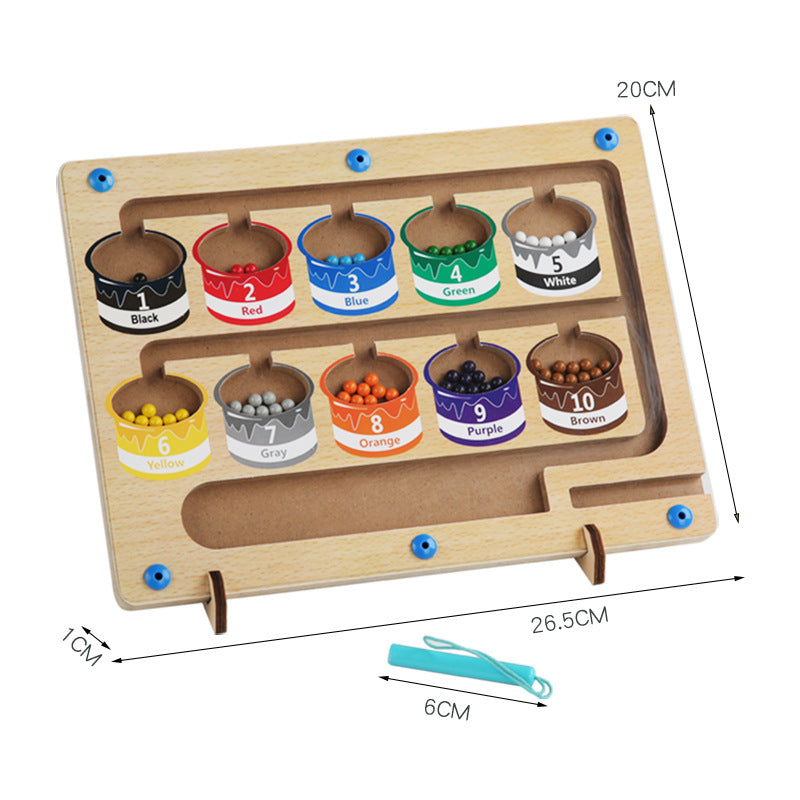 Magnet Puzzle aus Holz