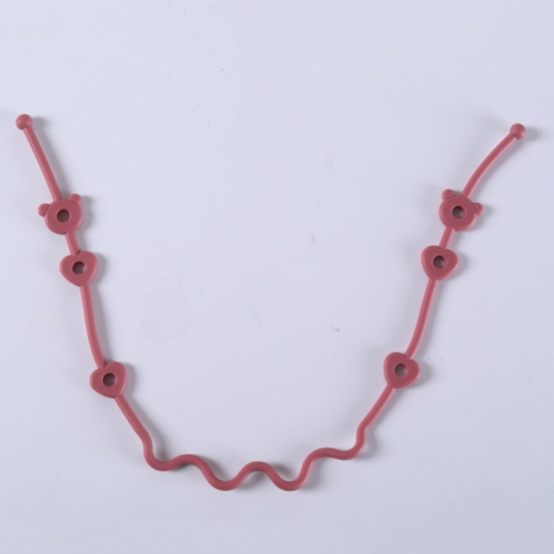 Silikon Baby-Kette mit Anti-Verlust-Schutz – für Schnuller & Spielzeug