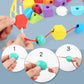 Montessori Formen & Faden Spielzeug